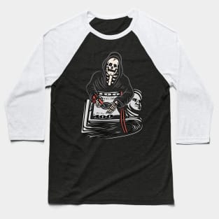 DOLLAR skull Baseball T-Shirt